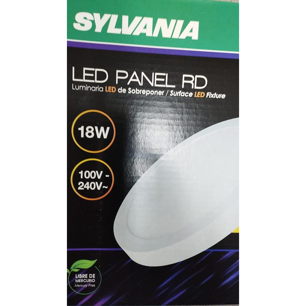 [LES46164] LUMINARIA SOBREPUESTA  REDONDA VIVA LED   18W   3000K  100-277V  SYLVANIA  COD: LES46164