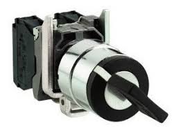 [S40480] SELECTOR METALICO CON LLAVE 2P EXTR.C/ 3SB3602-4AD11  COD: S40480