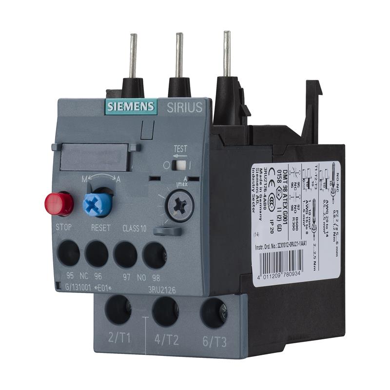 [S16058] RELE TERMICO 3RU2126-1KB0  9.00-12.5A  P'3 3RU2126-1KB0  COD: S16058