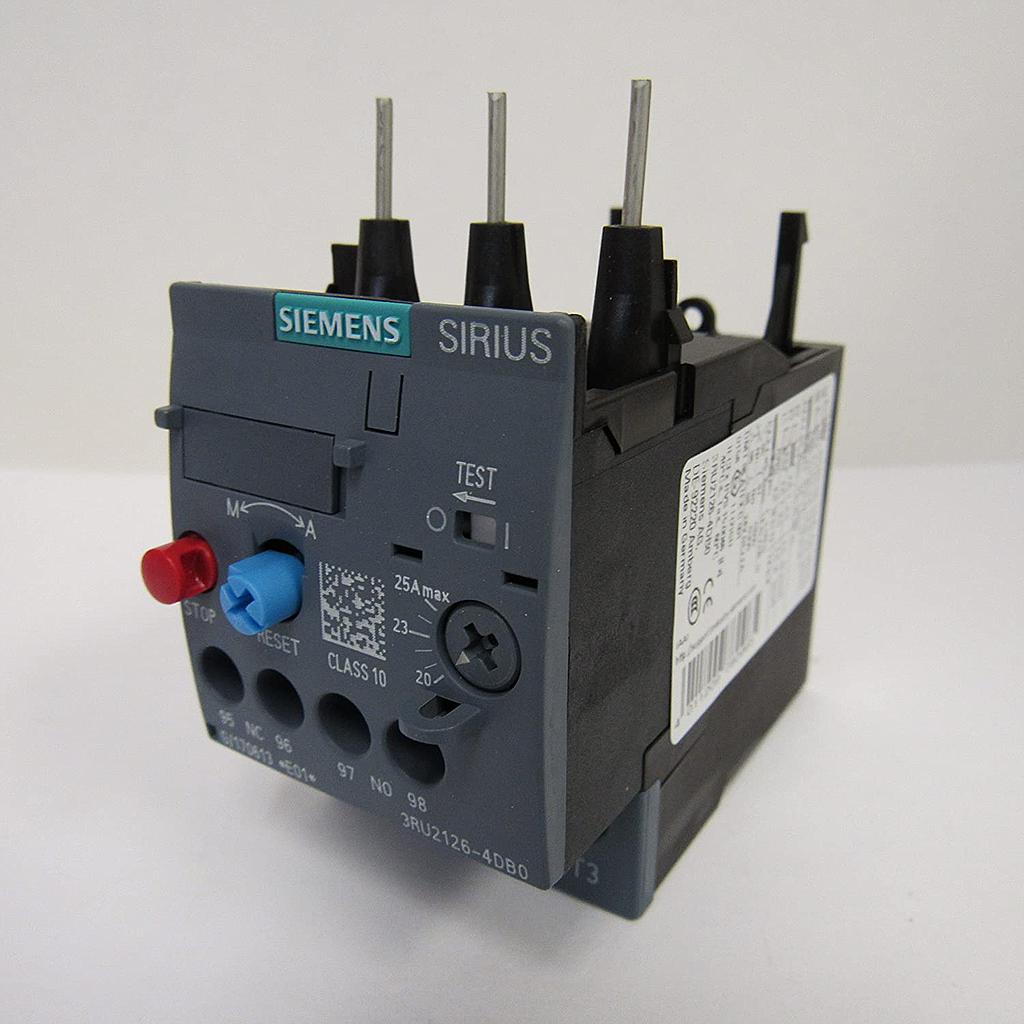 [S16064] RELE TERMICO 20 0 25 0A P 3RU2126 4DB0  COD: S16064