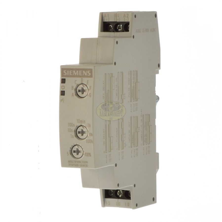 [S44053] RELE DE TIEMPO MULTIFUNCION  0,051S-100 H.  12-240VACVDC.  7PV1508-1AW30  COD: S44053