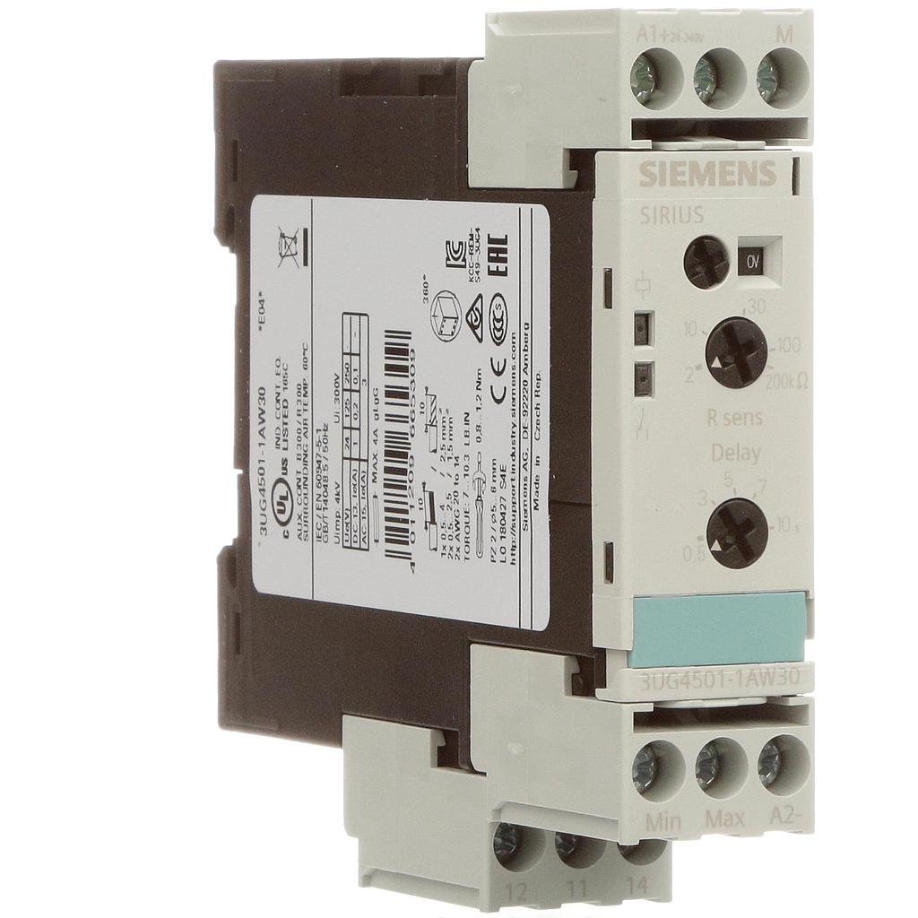 [S44718] SUPERVISOR DE NIVEL  AGUA. 24-240V. 1NA/NC, 2-200 KOHM. 3UG4501-1AW30  COD: S44718