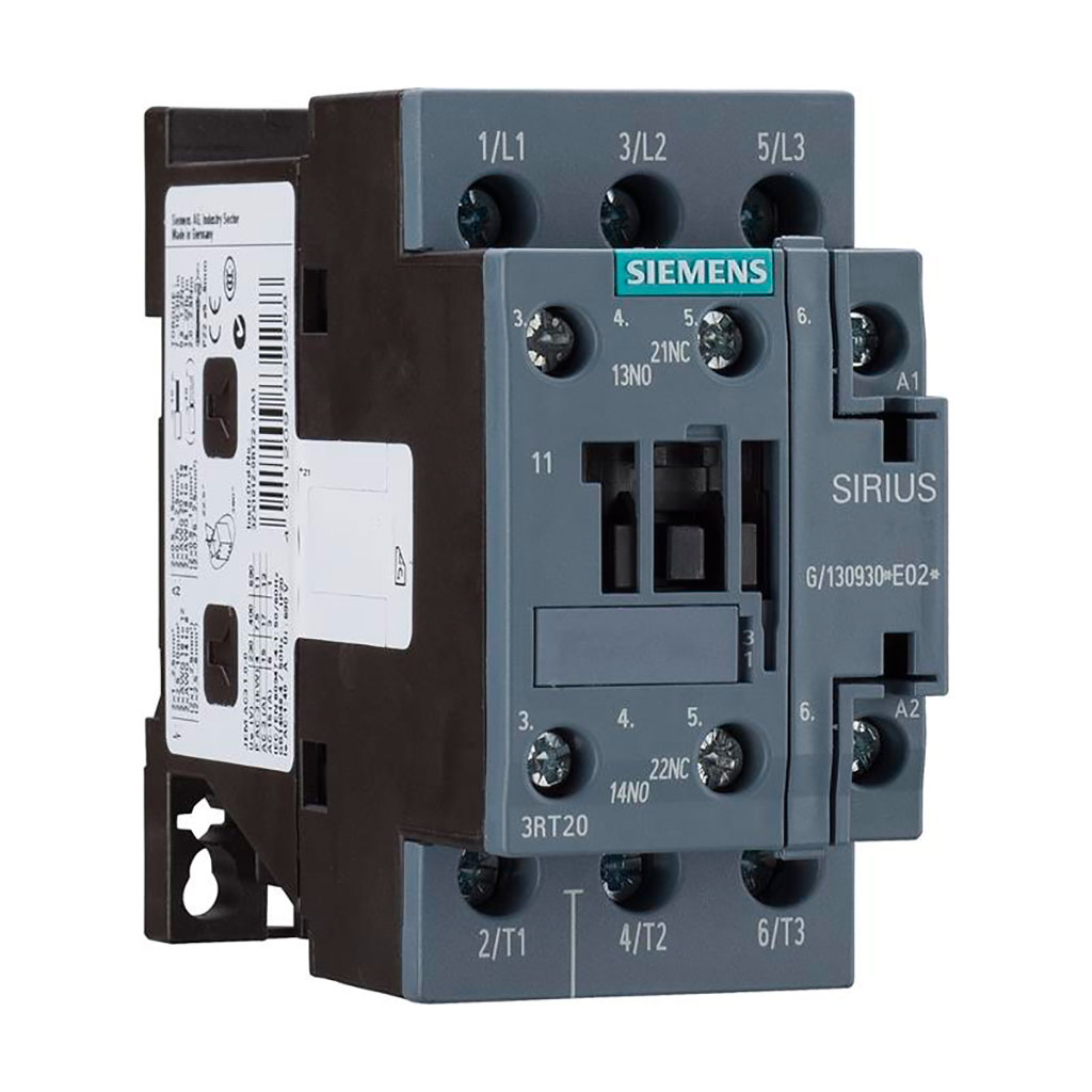 [S12760] CONTACTOR GRIS 38A  3RT2028 -1AN20  BOB. 220V 1NA+1NC. TAM S0  COD: S12760