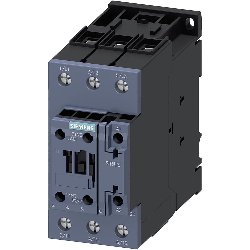 [S12764] CONTACTOR GRIS 40A  3RT2035 -1AN20  BOB. 220VAC 1NA+1NC TAM. S2  COD: S12764