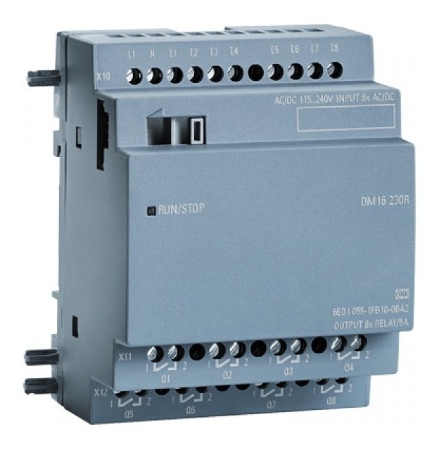 [S17476] UNIDAD DE AMPLIACION LOGO 8 230R 8DI/DO  6ED1055-1FB10-0BA2  COD: S17476