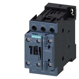 [S12748] CONTACTOR  32A . BOBINA 24VDC .1NA+1NC. 3RT1027-1BB40  COD: S12748