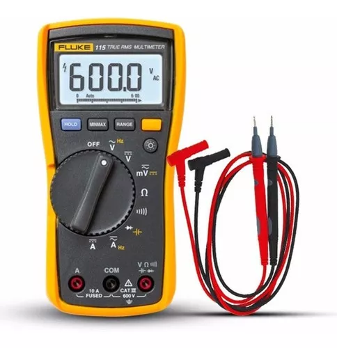 [FL22035] MULTÍMETRO PARA TECNICO ELECTRICISTA,  PRUEBA CAPACITANCIA Y DIODOS MOD: FLUKE-115