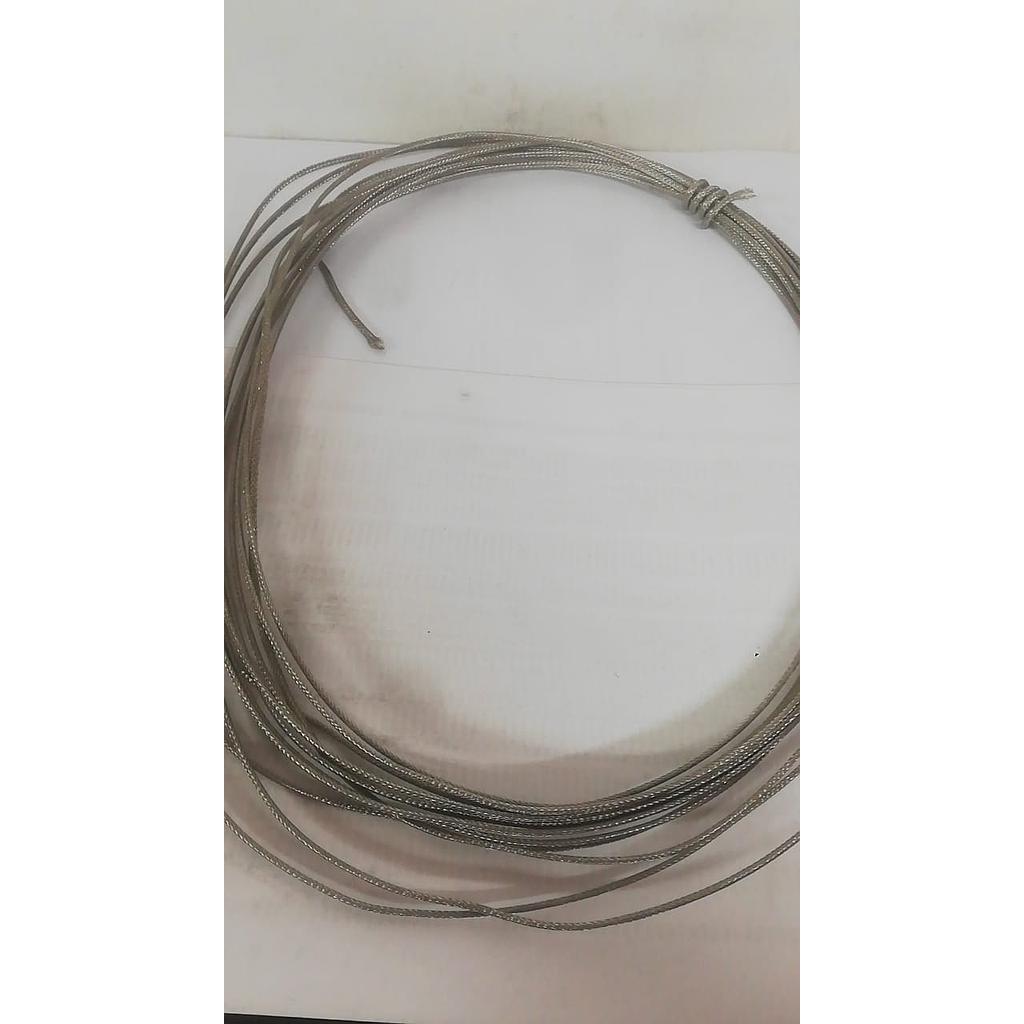 [C20483] CABLE PARA TERMOCUPLA 2 HILOS K/J RECUBRIMIENTO DE MALLA  COD: C20483