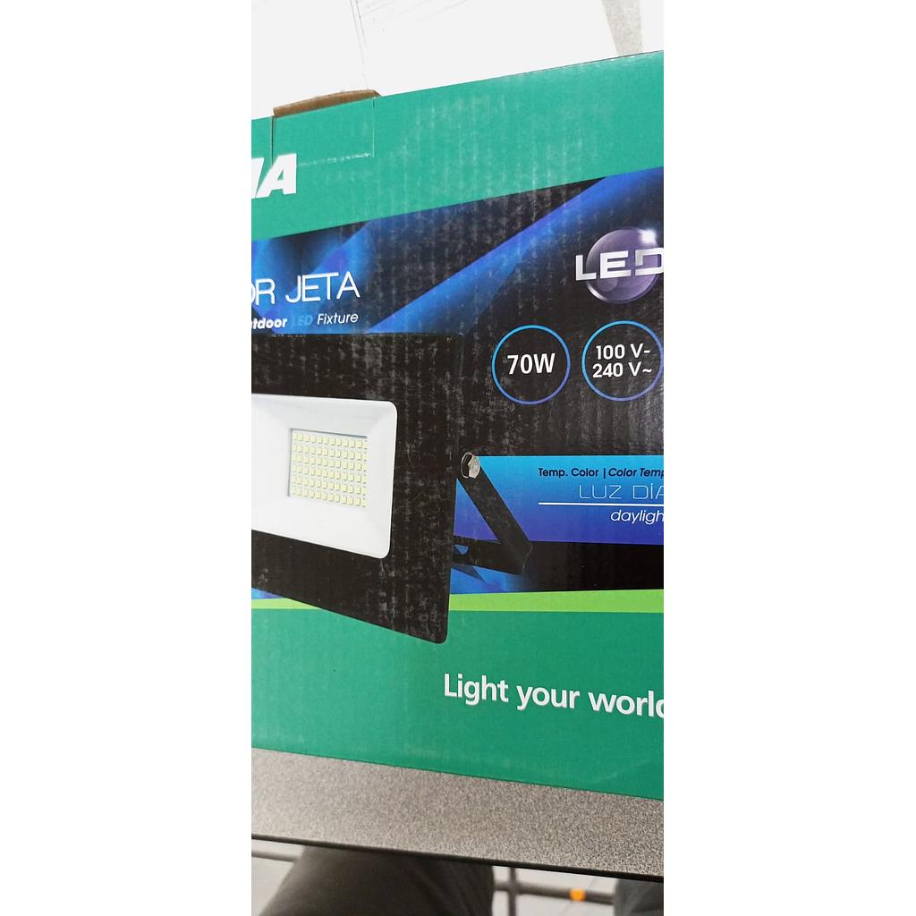[LES51325] REFLECTOR JETA LED 70W 100 240VAC IP65  6500K  COD: LES51325