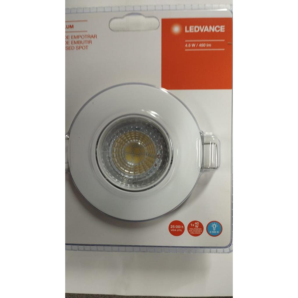 [LER46125] PANEL LED TIPO SPOT LED 4.5 6500K REDONDO 7014773  COD: LER46125