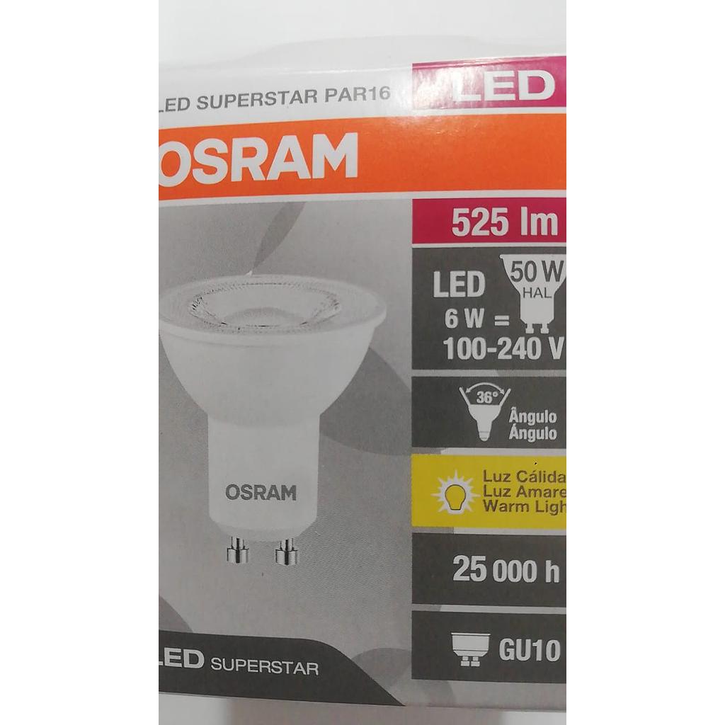 [LER46009] FOCO DICROICO LED 6W GU10 3000K 7018747COD: LER46009