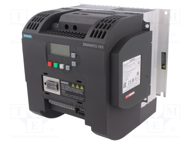 [S11043] VARIADOR DE VELOCIDAD V20,1AC  3HP 220V SINAMICS   6SL3210-5BB22-2UV1  COD: S11043