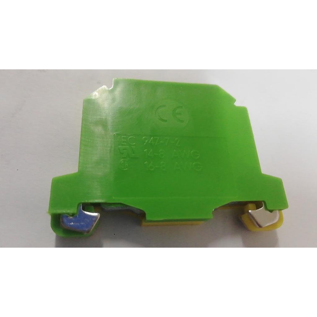 [S50120] BORNERA DE TIERRA 2 POLO VERDE AMARILLO 8WA1011-1PH00  COD: S50120
