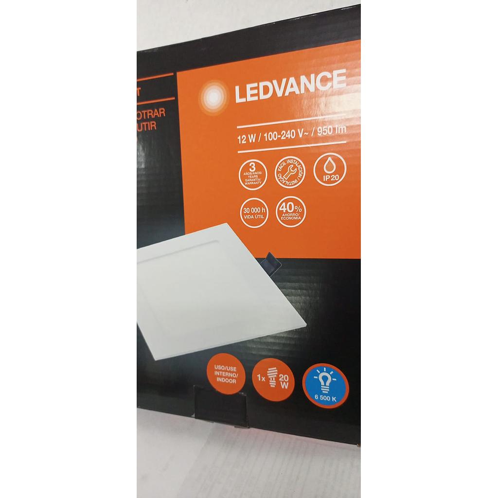 [LER46195] PANEL LED EMPOTRABLE CUADRADO 18W 6500K 100-240V 7014195  COD: LER46195