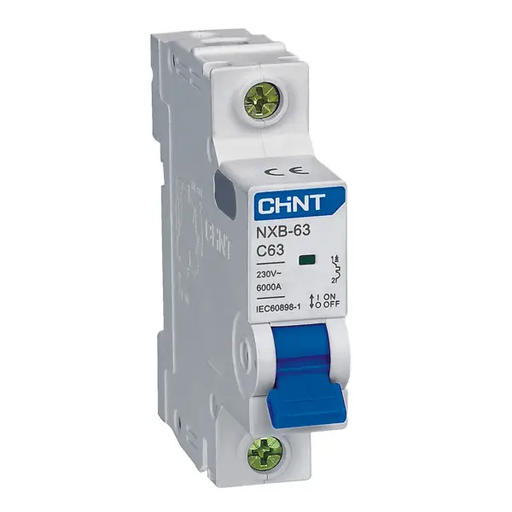 [CH23652] BREAKER RIEL DIN 1P 50A 10KA NXB-63H 1P C50 10kA 813798 CH