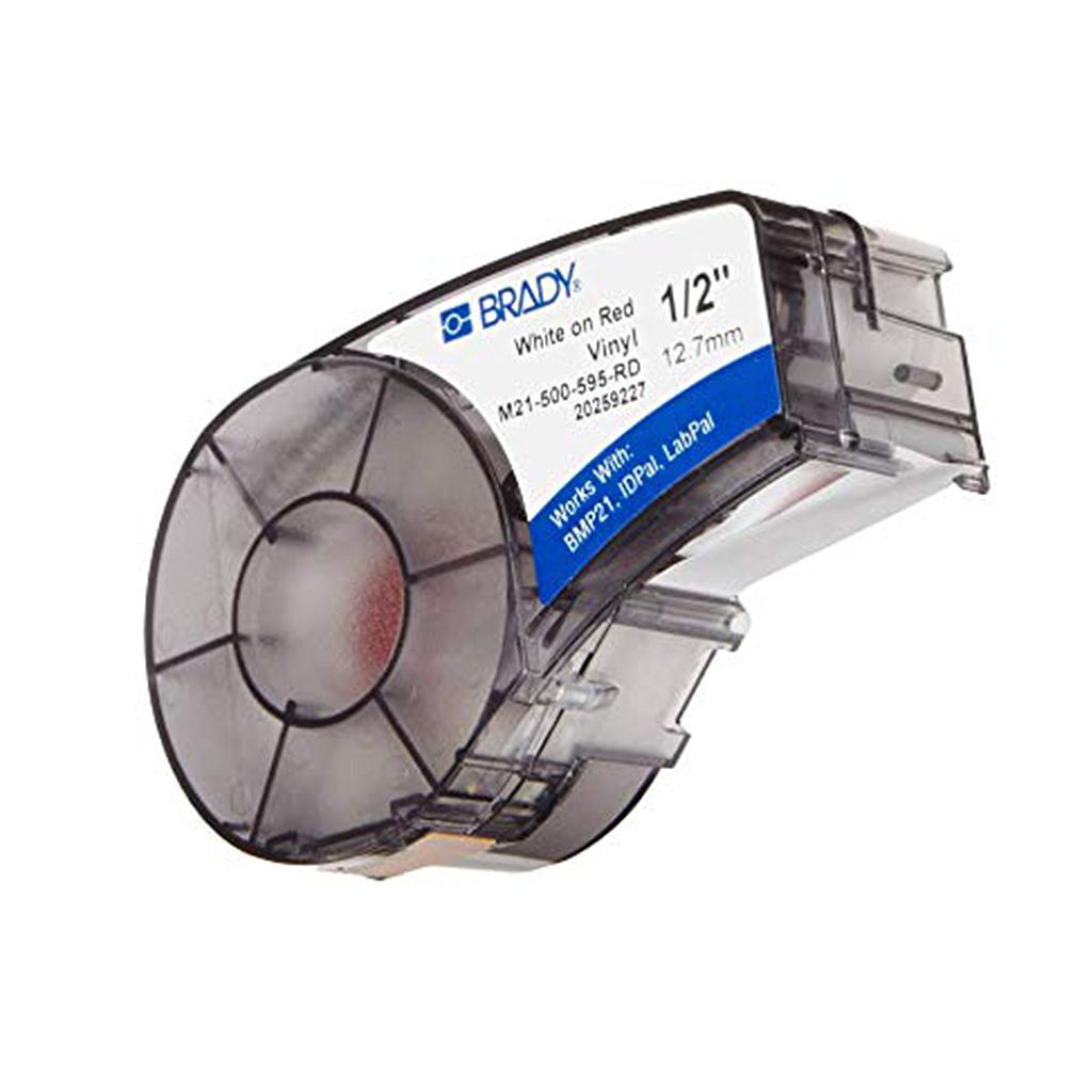 [A12250] CINTA DE VINYL 1/2 X 21 BLANCA  COD: A12250