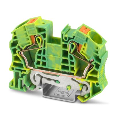 [E40214] BORNERA TIERRA VERDE-AMARILLO 1P 26-10AWG 30A PHOENIX CONTACT - ALEMANIA  COD: E40214