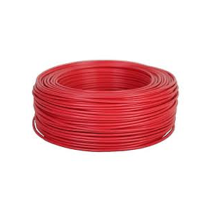 CABLE SOLIDO  # 10 AWG ROJO  COD: C20130R